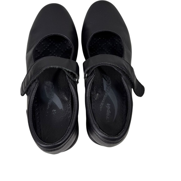 Propet Shoes Womens Size 8.5 Wide Black Leather Mary Jane Comfort W0029 - Picture 8 of 16